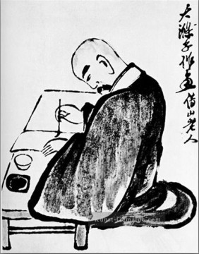  traditionell - Qi Baishi Porträts eines shih tao traditionellen chinesesischen